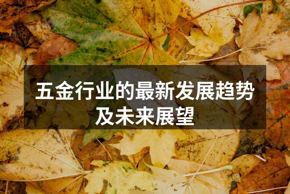 五金行业智能制造的典范